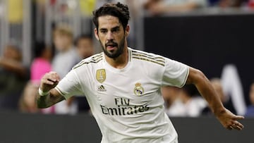 Isco, en el primera partido de pretemporada del Real Madrid contra el Bayern.