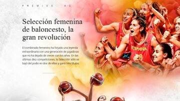 La Selecci車n de baloncesto,
las chicas de las 13 medallas