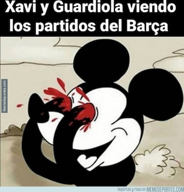 Los memes del empate del Barça ante el Atleti