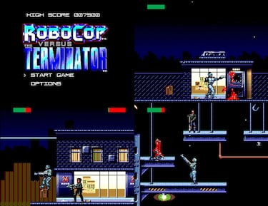 RoboCop vs. The Terminator: el juego que enfrentó a dos grandes iconos del cine de acción de los 80 y los 90