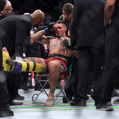 La rodilla de Aspinall chafa la noche y el estelar del UFC Londres