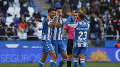 Partido Deportivo de La Coru&ntilde;a -  Valladolid promesas. gol quiles miku, H&eacute;ctor