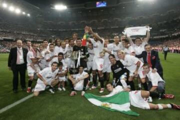 El 23 de junio de 2007 el Sevilla conquistó su cuarto título de Copa, ganó al Getafe en la final por 1-0 con un gol de Kanouté