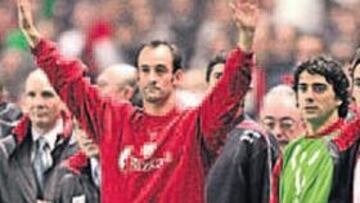 <b>UN CAPITÁN INDIGNADO. </b>Etxeberria dio réplica al entrenador del Levante, Abel.