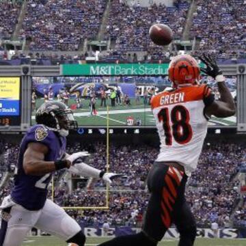 AJ Green volvió loco a Jimmy Smith, que tendrá pesadillas con él durante muchas semanas.