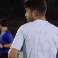 El Cacereño jugó con los dorsales escritos a bolígrafo