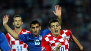 Kovacic, en un partido con Croacia