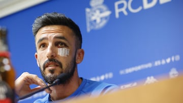 Quiles con el Deportivo.