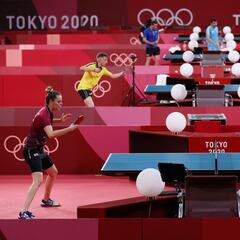 El tenis de mesa ultima su puesta a punto en Tokio