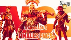 Final de las FNCS de la Temporada 5 de Fortnite: horarios y cómo ver en directo online