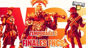 Final de las FNCS de la Temporada 5 de Fortnite: horarios y cómo ver en directo online