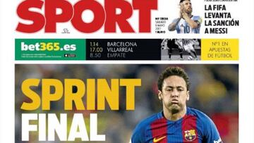 Prensa Barcelona: Obligación de ganar al Villarreal