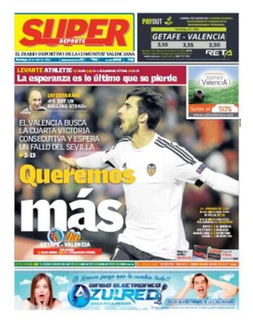 Portadas de la prensa mundial