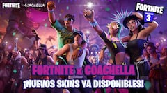 Fortnite x Coachella: nuevos skins ya disponibles