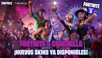 Fortnite x Coachella: nuevos skins ya disponibles