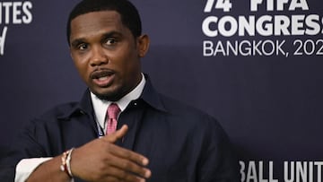 La fuerte discusión de Eto’o con el técnico de Camerún