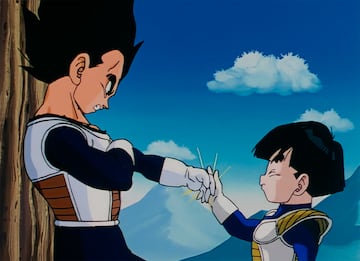 Dragon Ball Z Vegeta vs Gohan