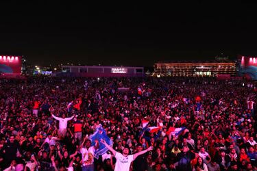 El FIFA Fan Festival, punto de reunión de los aficionados en Doha