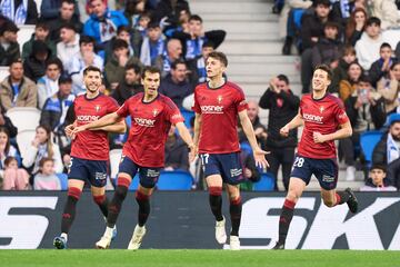 El delantero croata dejó congelado Anoeta. Osasuna no ganaba en San Sebastián desde 2005, pero el tanto de Budimir al poco de comenzar la segunda parte propició la sorpresa. Gol 50 de Budimir en Primera.