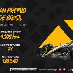 Apuestas F1 para el GP de Brasil 2024: Carlos Sainz se come a Verstappen en las cuotas