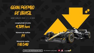 Apuestas F1 para el GP de Brasil 2024: Carlos Sainz se come a Verstappen en las cuotas
