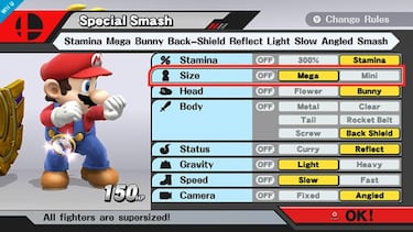 Las personalización de Smash Bros Wii U es una locura