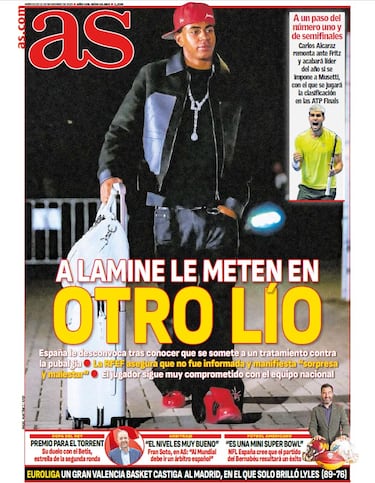 Las portadas de AS de noviembre