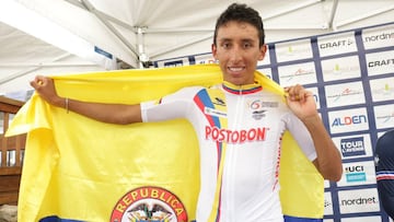 Egan Bernal comienza en el Sky una nueva vida. Correr&iacute;a el Tour Down Under de enero.