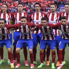 1x1 del Atlético: Carrasco lideró la última carga del Calderón