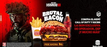 Call of Duty: Modern Warfare 3 cómo conseguir skin exclusiva Burger King aspecto Operador