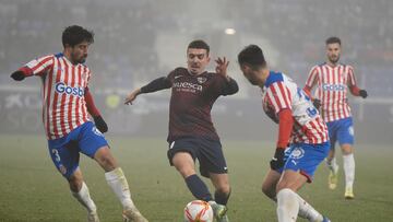 14/12/21 Partido Copa del Rey Huesca - Girona JOAQUIN MUÑOZ