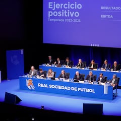 Aperribay revalida la confianza de los accionistas de la Real