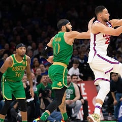 3-0: los Sixers también ganan sin Embiid a unos erráticos Celtics