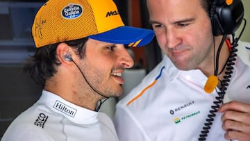 Carlos Sainz en Bahréin.