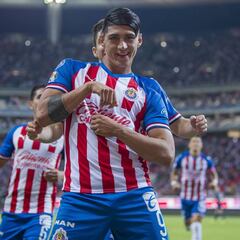 Alan Pulido empata su mejor rendimiento goleador