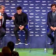 Laporta la lía con Messi en la renovación de Pedri