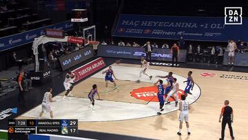 Resumen del Anadolus Efes vs. Real Madrid de Euroliga