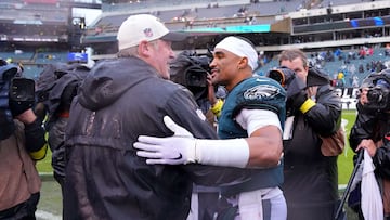 Jalen Hurts shows love to former coach Doug Pederson