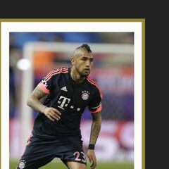Arturo Vidal es el único chileno nominado al Balón de Oro