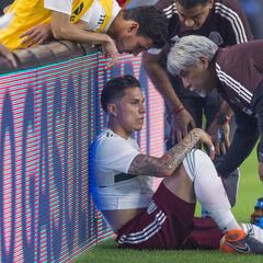 Carlos Salcedo y el calvario de su clavícula izquierda