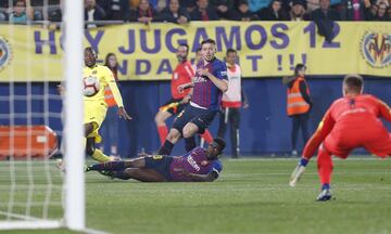 Ekambi empat¨® el partido. 2-2