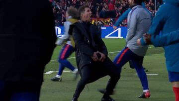 "Quiero pedir disculpas una vez más a la gente que se ha sentido ofendida por el gesto que hice, fue una expresión. En ningún momento fue hacia la Juventus", contó Diego Simeone tras el duelo de Champions en 2019.