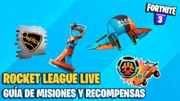 Fortnite: gu&iacute;a de Misiones de Rocket League Live