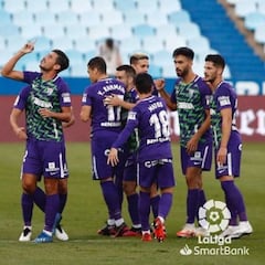 El Málaga desnuda al Zaragoza