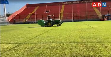 Muestran cómo quedó la cancha de Santa Laura después de dos conciertos de Los Bunkers