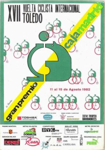 Cartel de la Vuelta a Toledo de 1982