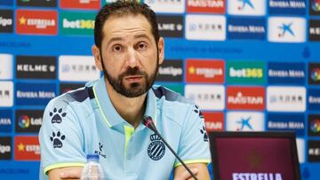 Pablo Mach&iacute;n, en la previa del Ludogorets-Espanyol