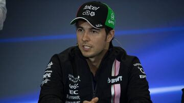 Checo Pérez: “Se siente increíble estar de regreso en México”