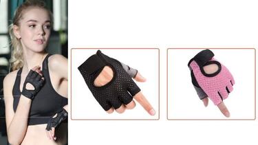 Encontramos estos guantes de entrenamiento resistentes y transpirables