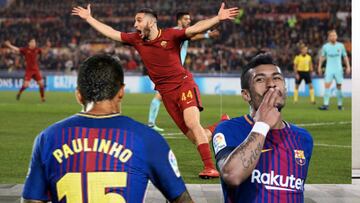 Paulinho: "El gol de Manolas fue un momento muy duro"